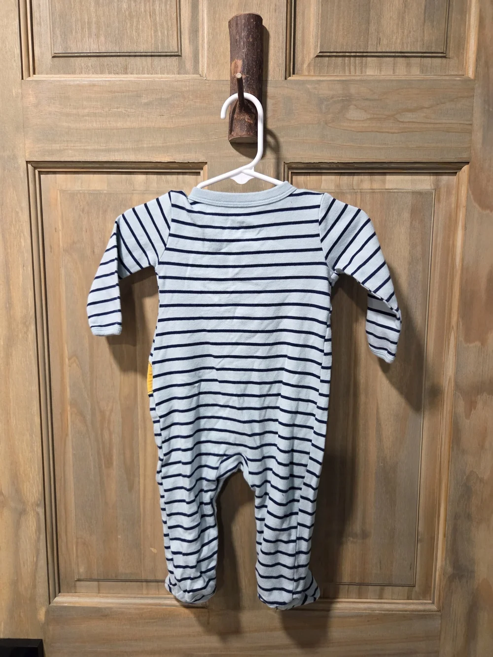 **BUNDLE & SAVE** Carter's Blue Striped Lion Baby One-Piece